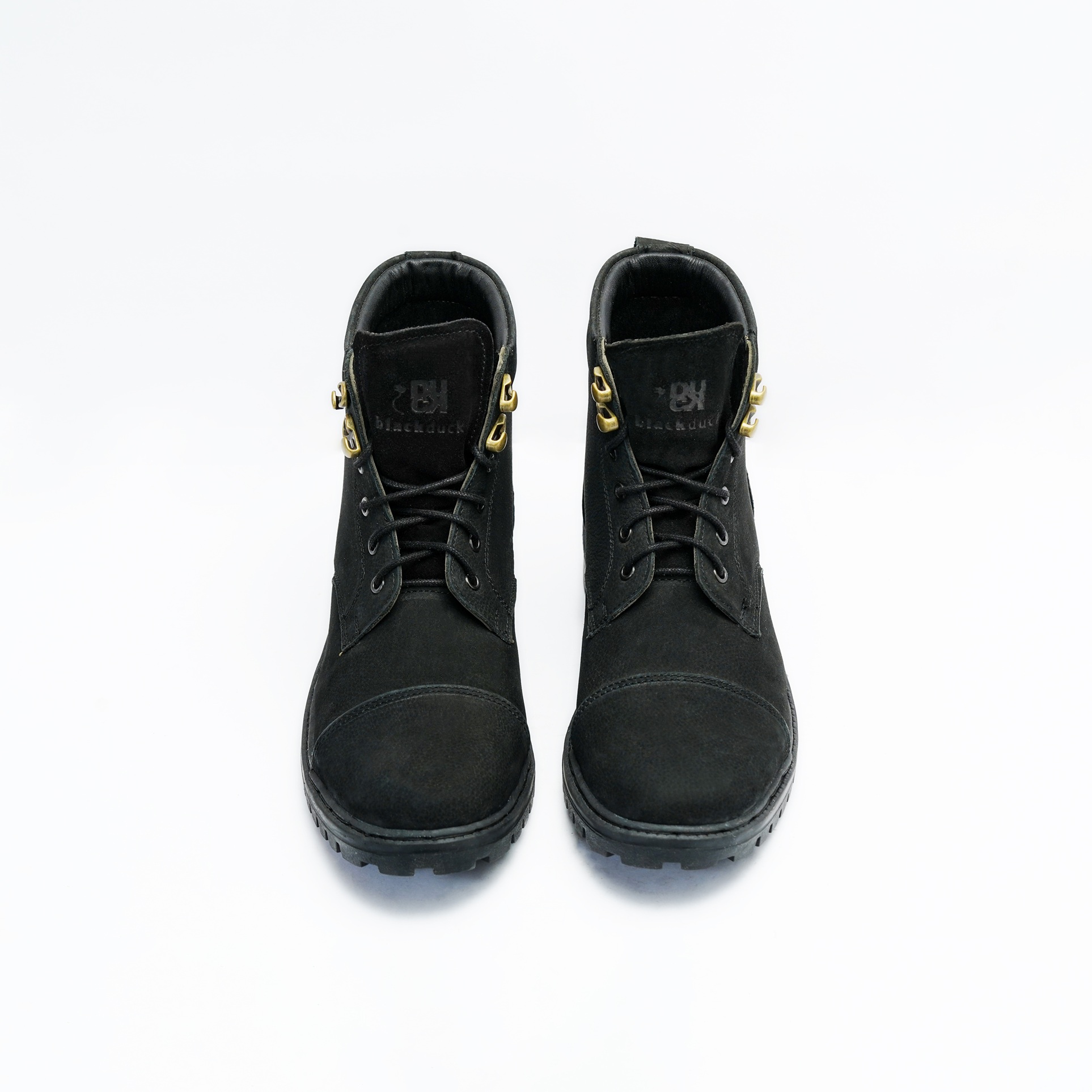 Men's Casual Lace Up Ankle Boot with Textured Grip and Reinforced Toe Panel Image 3