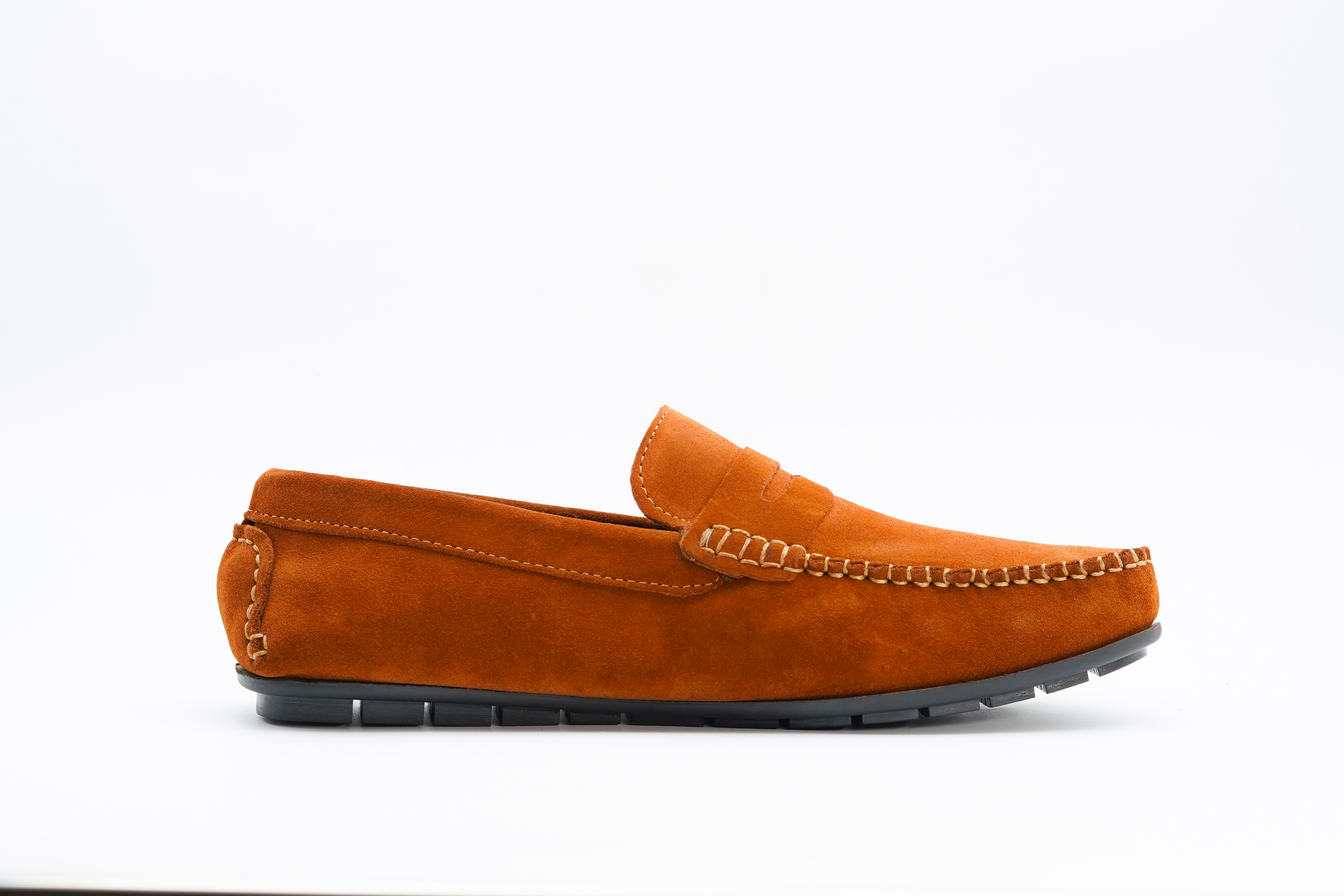 Drift Penny Loafers Camel Brown Image 3
