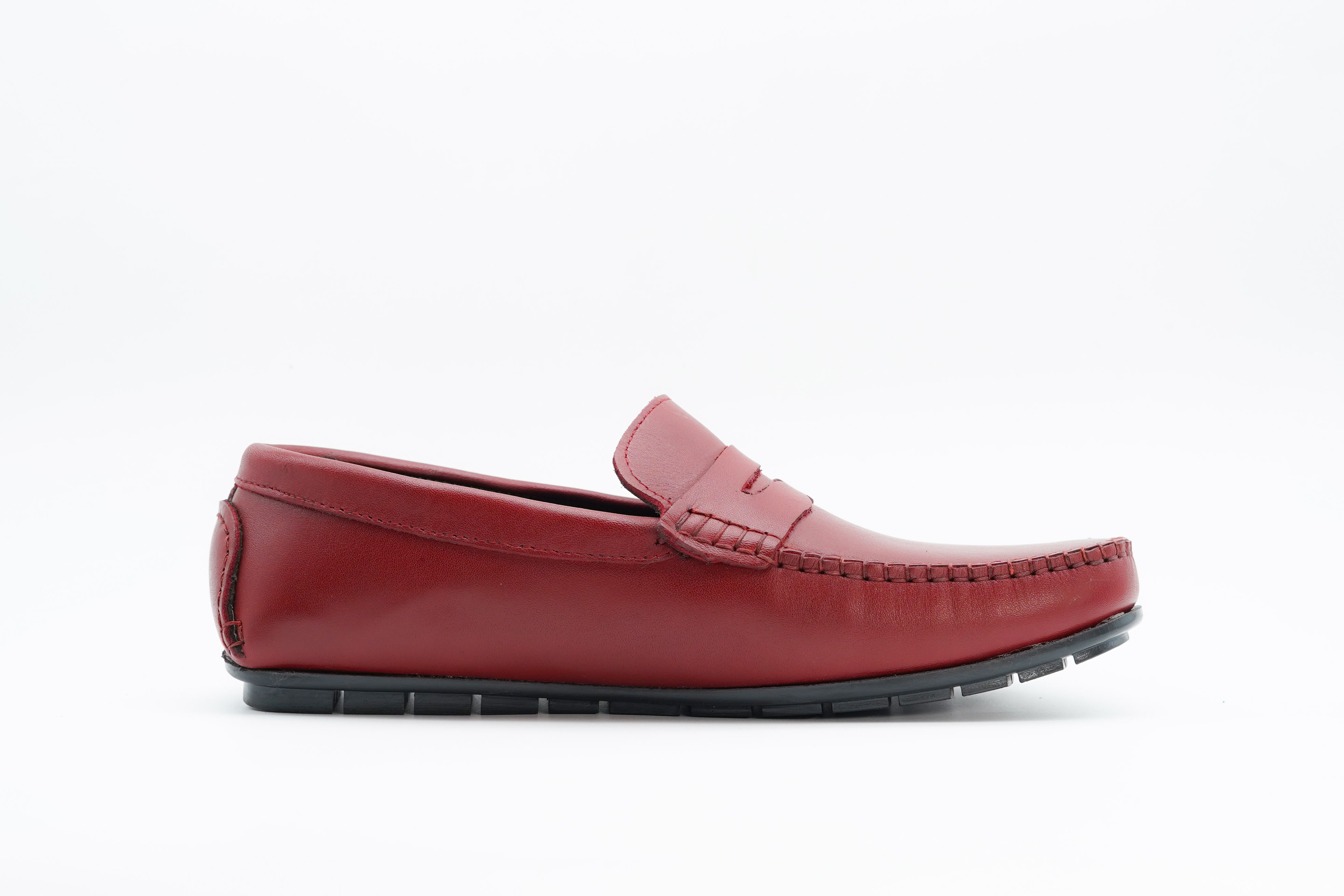 Drift Penny Loafers Maroon Image 3