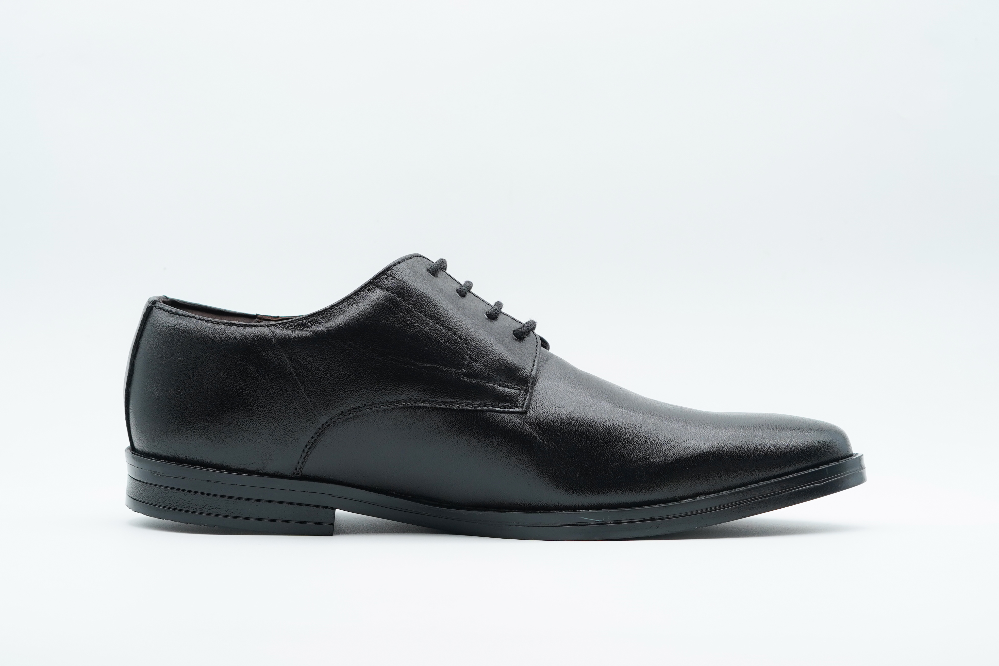 Monarch Mens Formal Derby Black Image 3