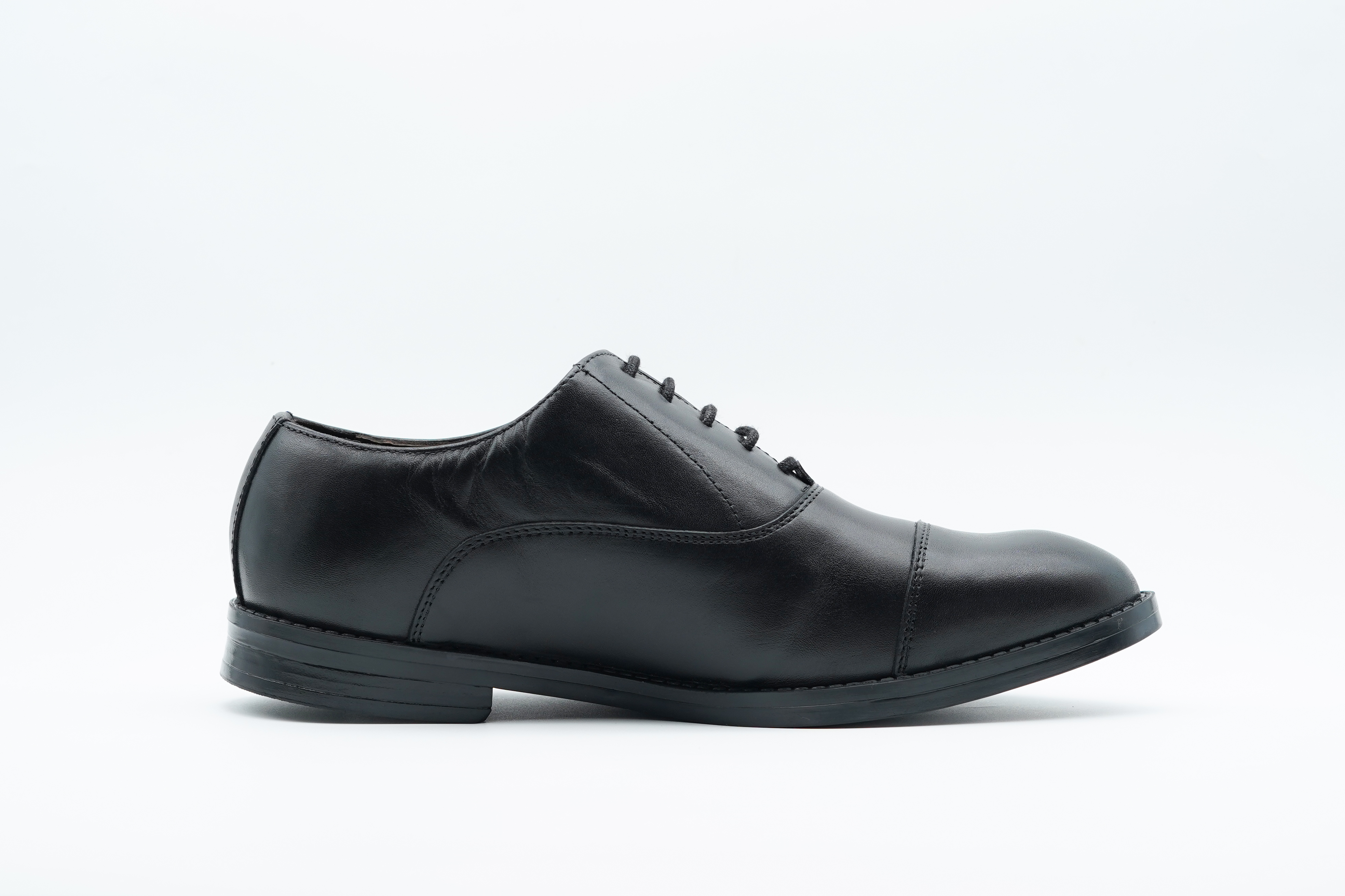 Monarch Mens Formal Oxford Black Image 3