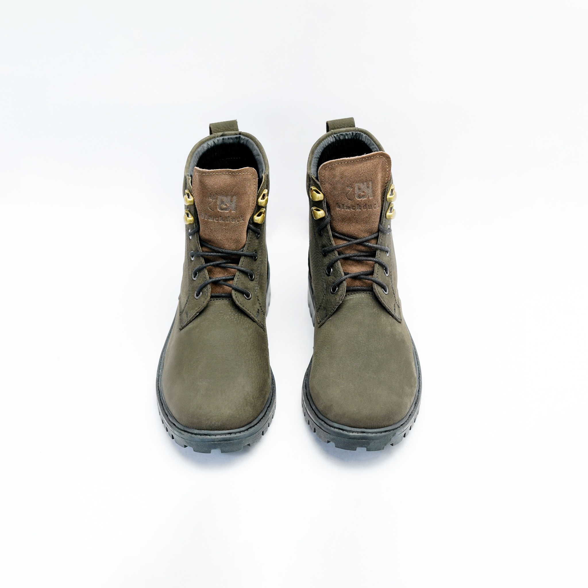 Men's Casual Lace Up Ankle Boot with Textured Grip Image 3