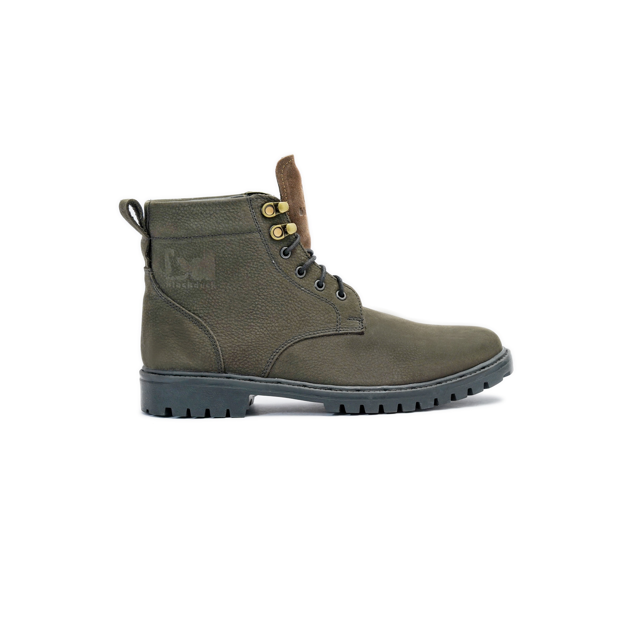 Men's Casual Lace Up Ankle Boot with Textured Grip Image 5