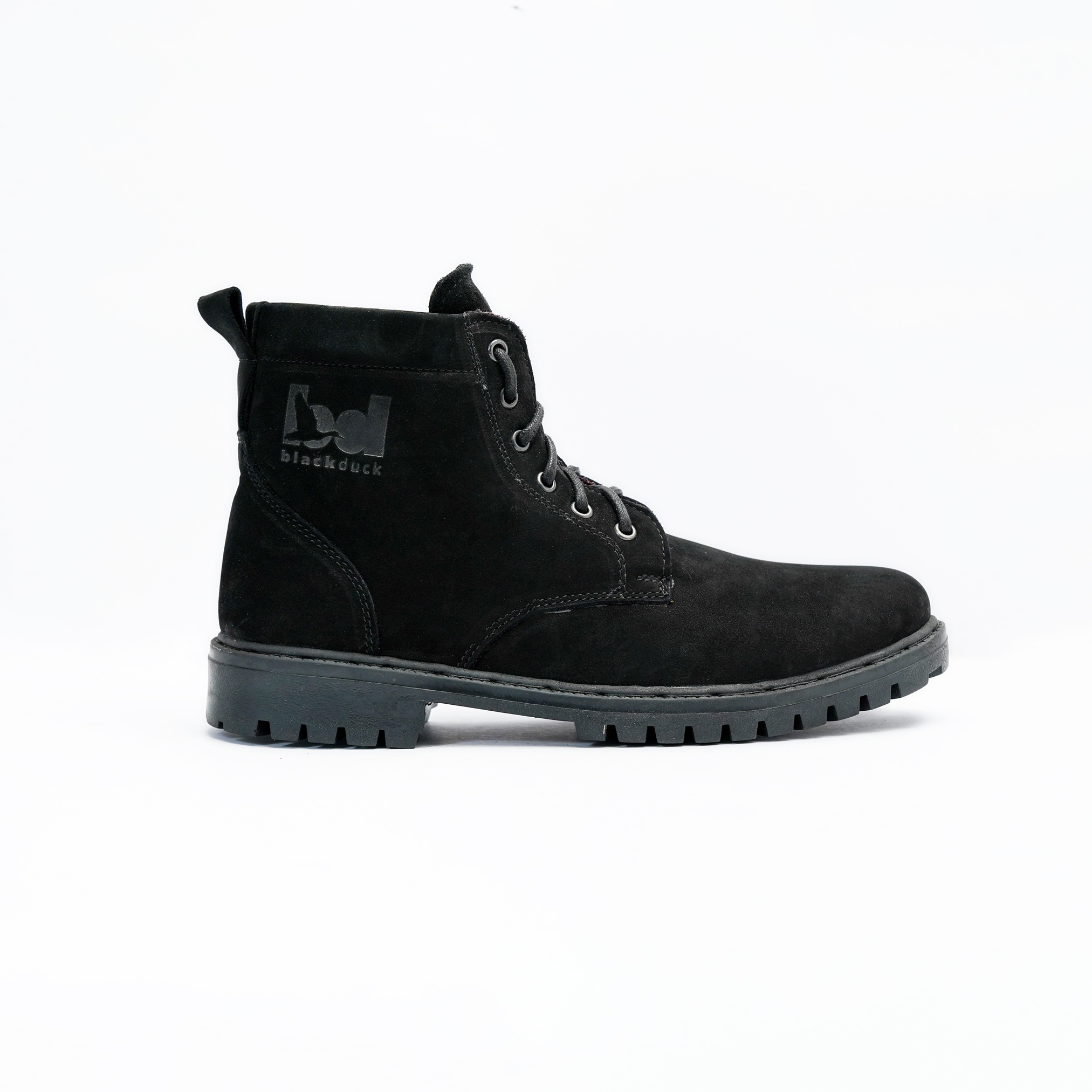 Men's Casual Lace Up Ankle Boot with Textured Grip and Reinforced Toe Panel  Image 4