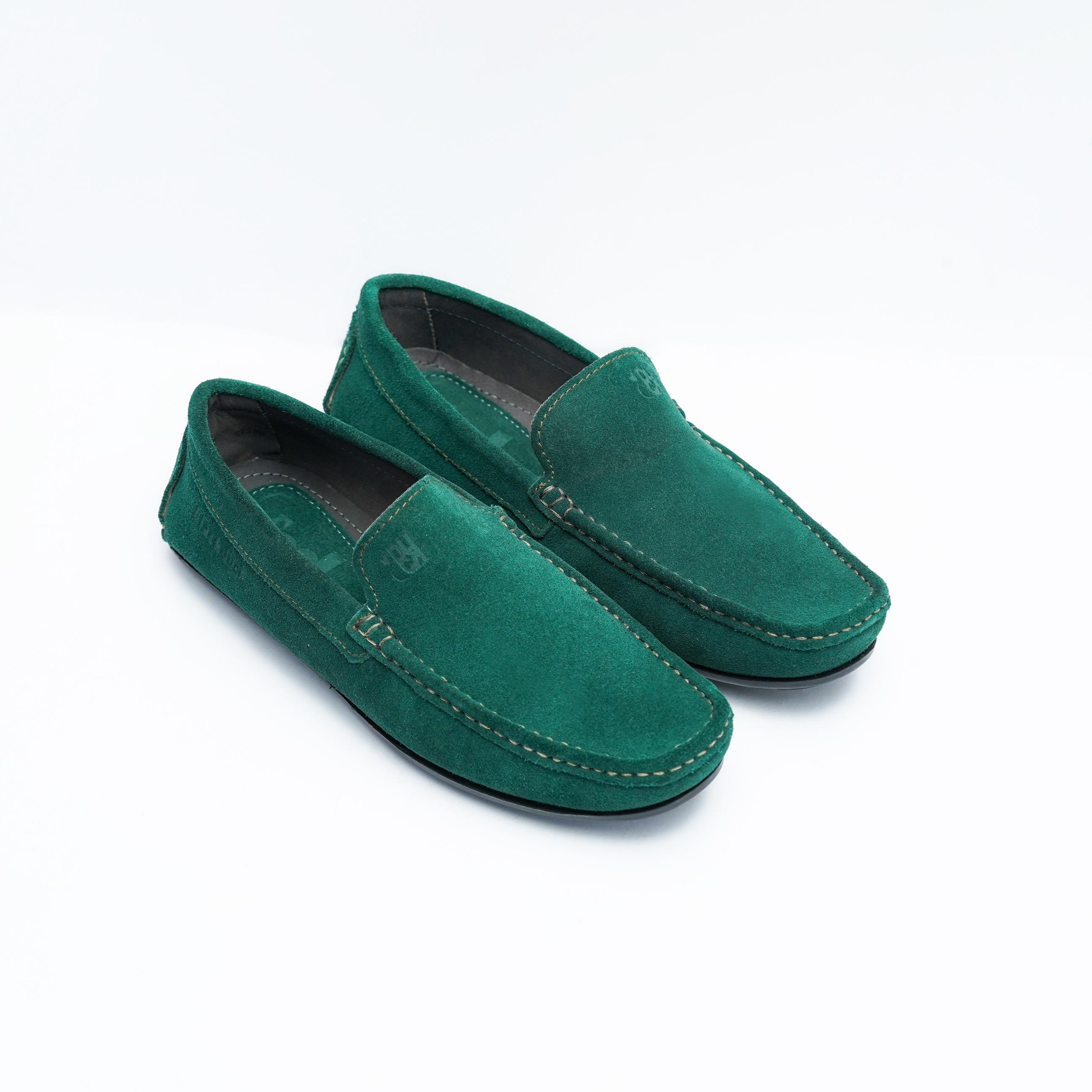 Men's Casual Green Loafer Image 3
