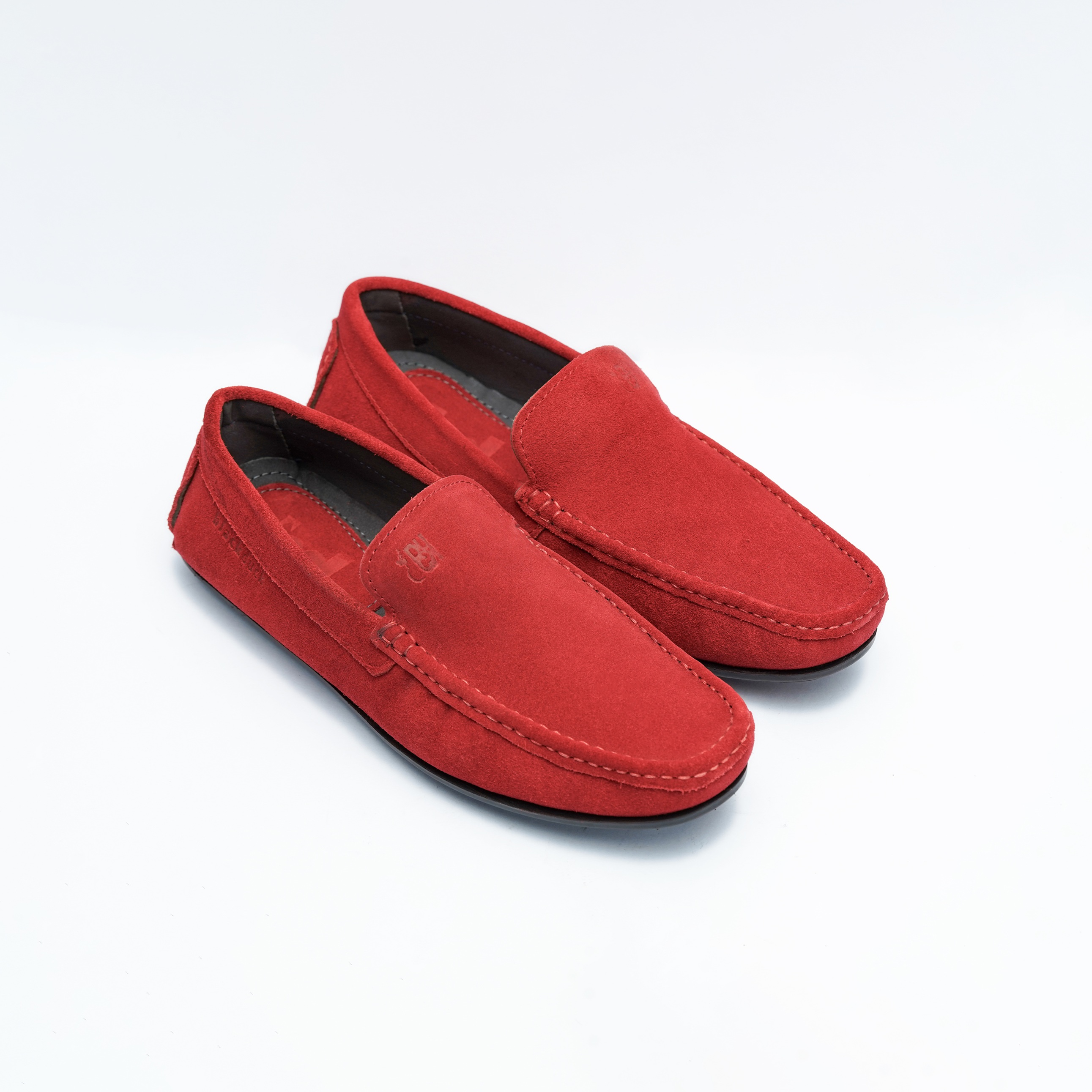 Men's Casual Red Loafer Image 3