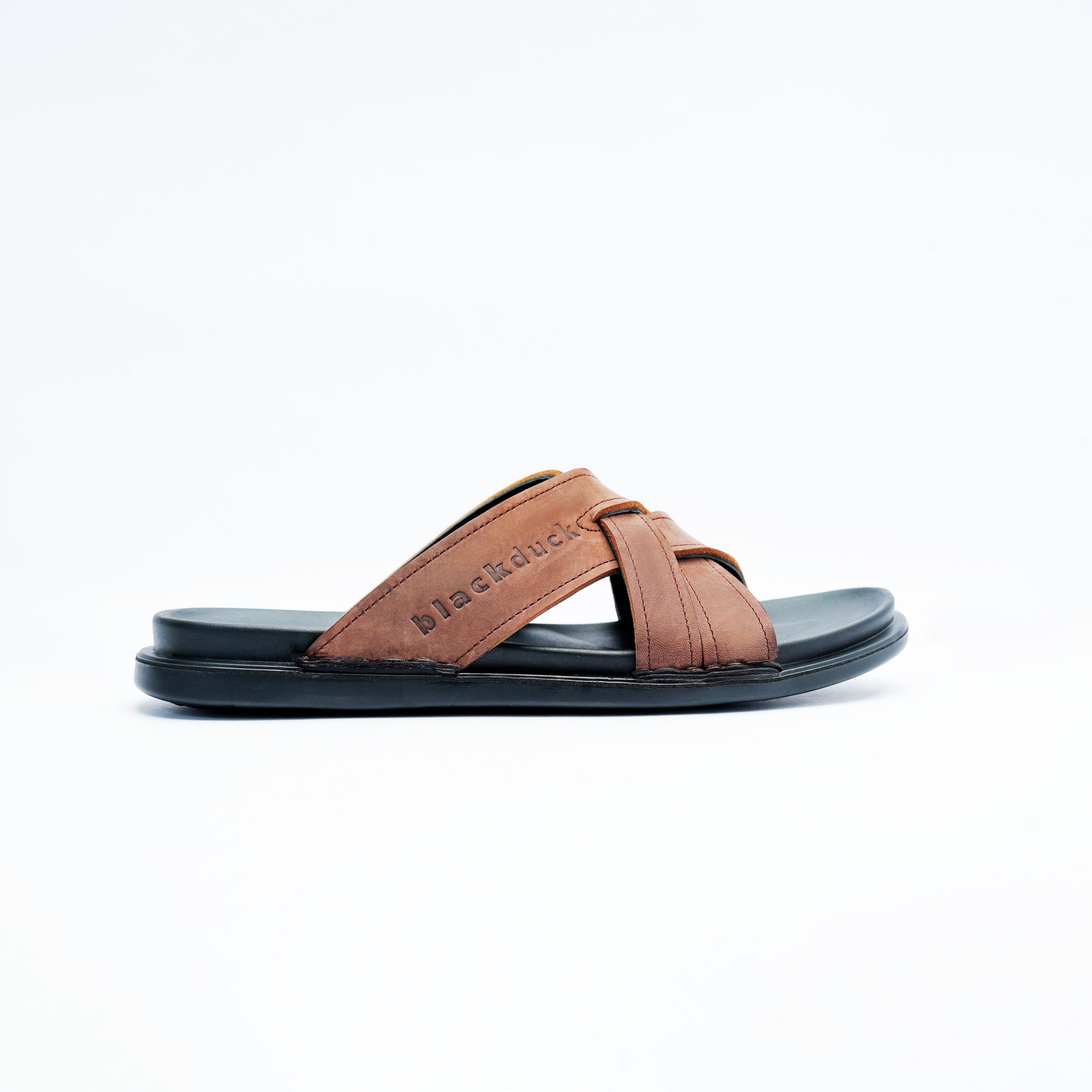 Men's Cross Strap Slide Everyday wear Sandal Image 3