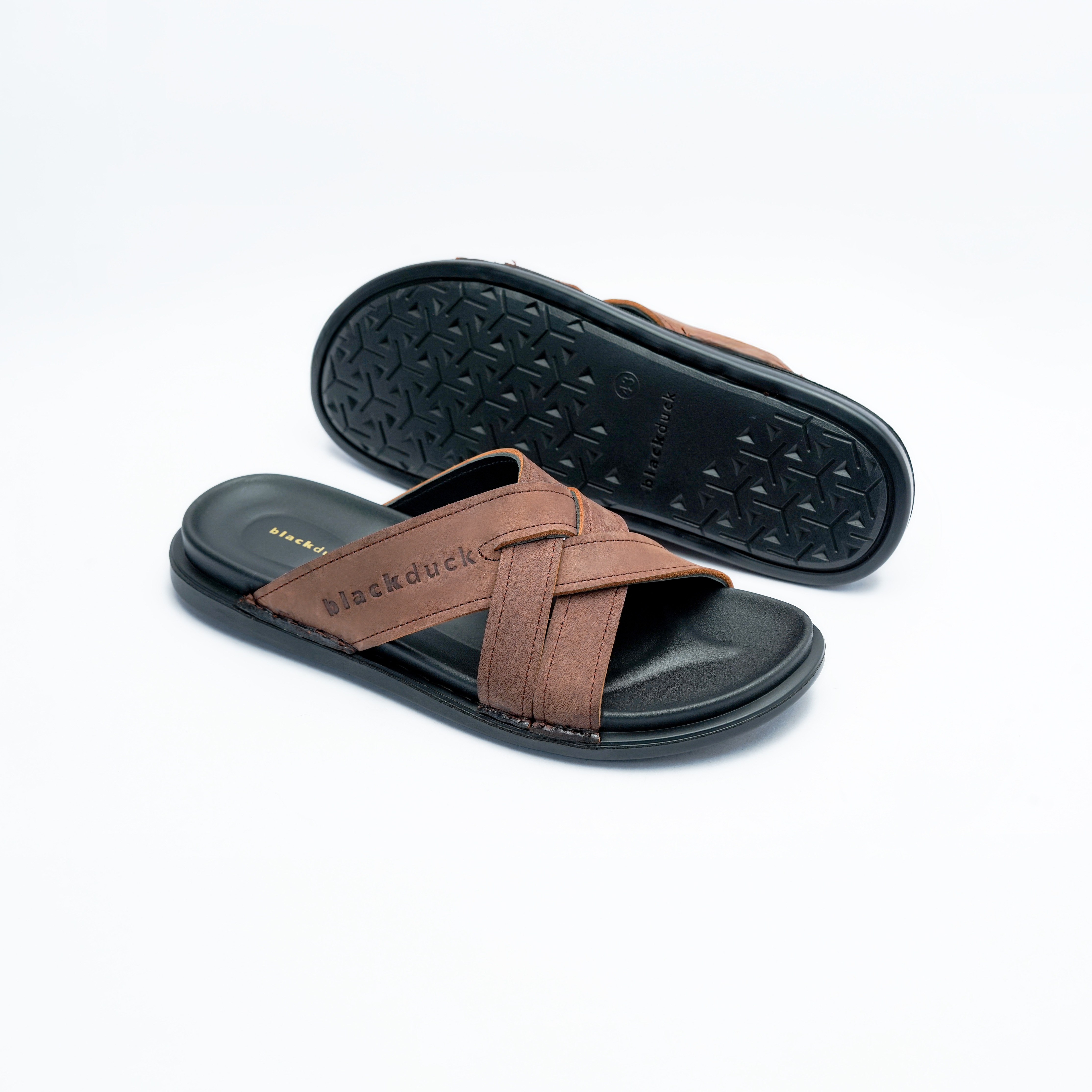 Men's Cross Strap Slide Everyday wear Sandal Image 4