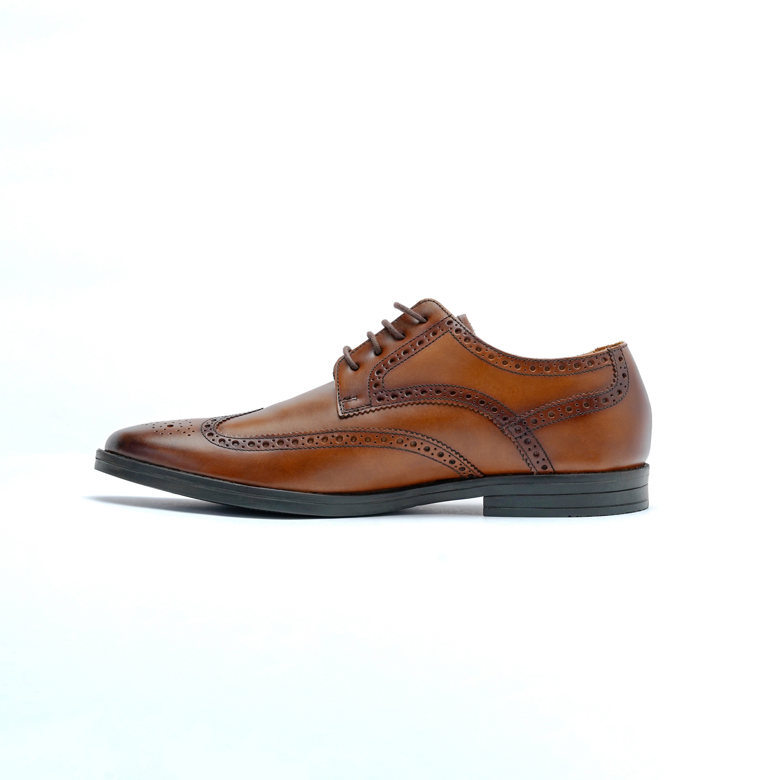 Men's Formal Wingtip Brown Image 3