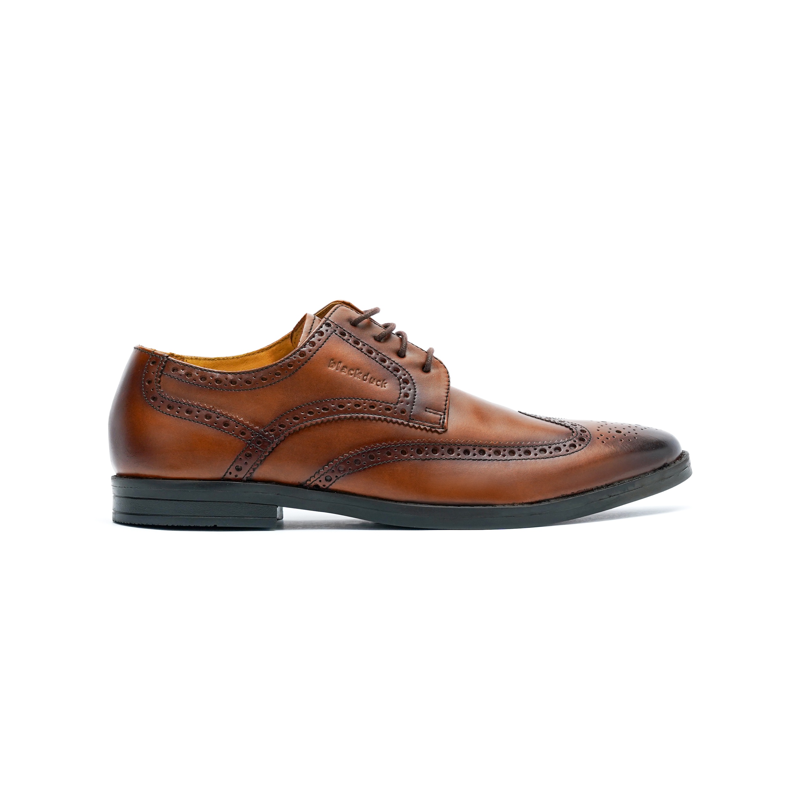 Men's Formal Wingtip Brown Image 4