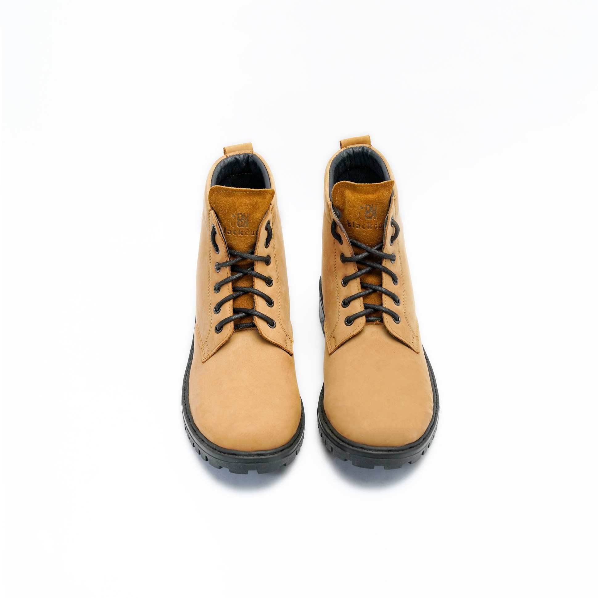 Men's Casual Lace Up Ankle Boot with Textured Grip Image 3