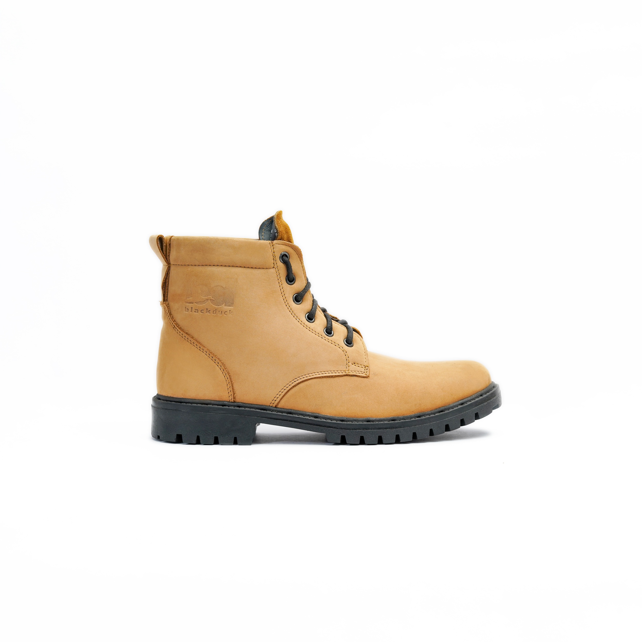 Men's Casual Lace Up Ankle Boot with Textured Grip Image 5
