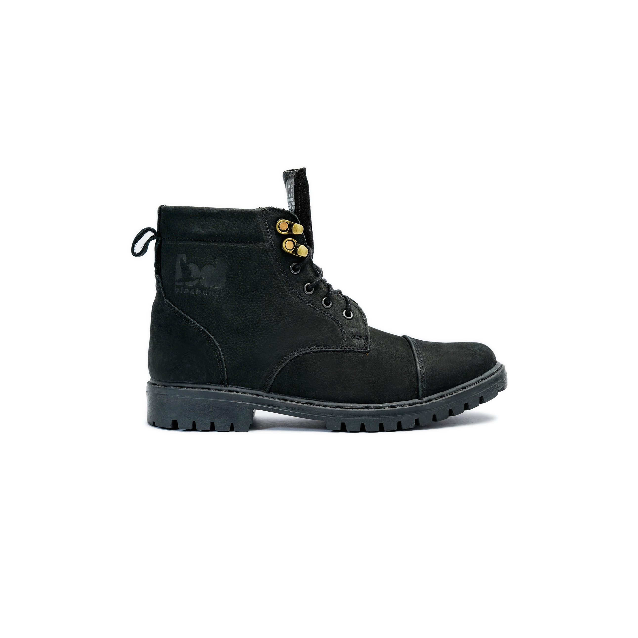 Men's Casual Lace Up Ankle Boot with Textured Grip and Reinforced Toe Panel Image 5
